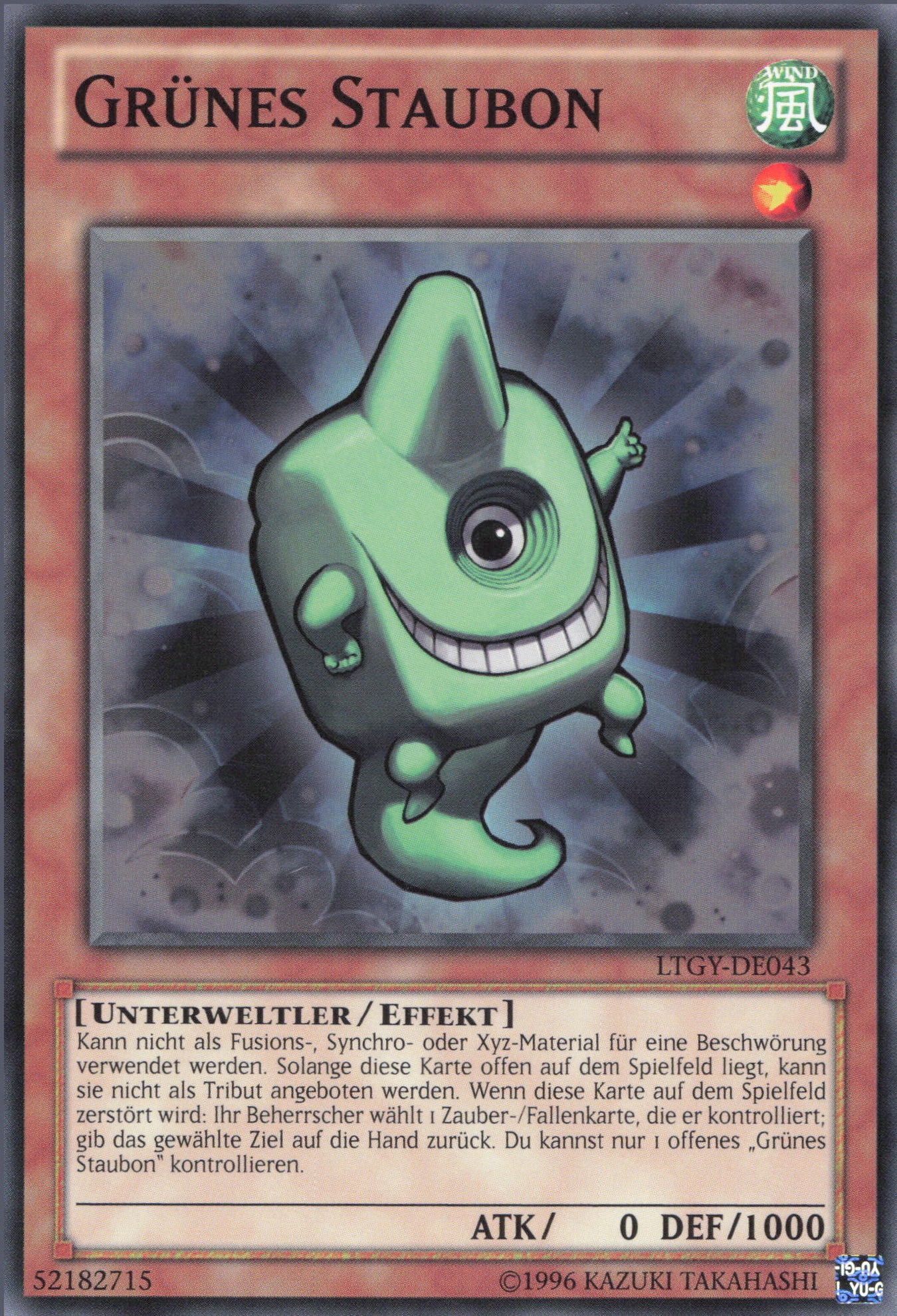 Yu-Gi-Oh! Grünes Staubon