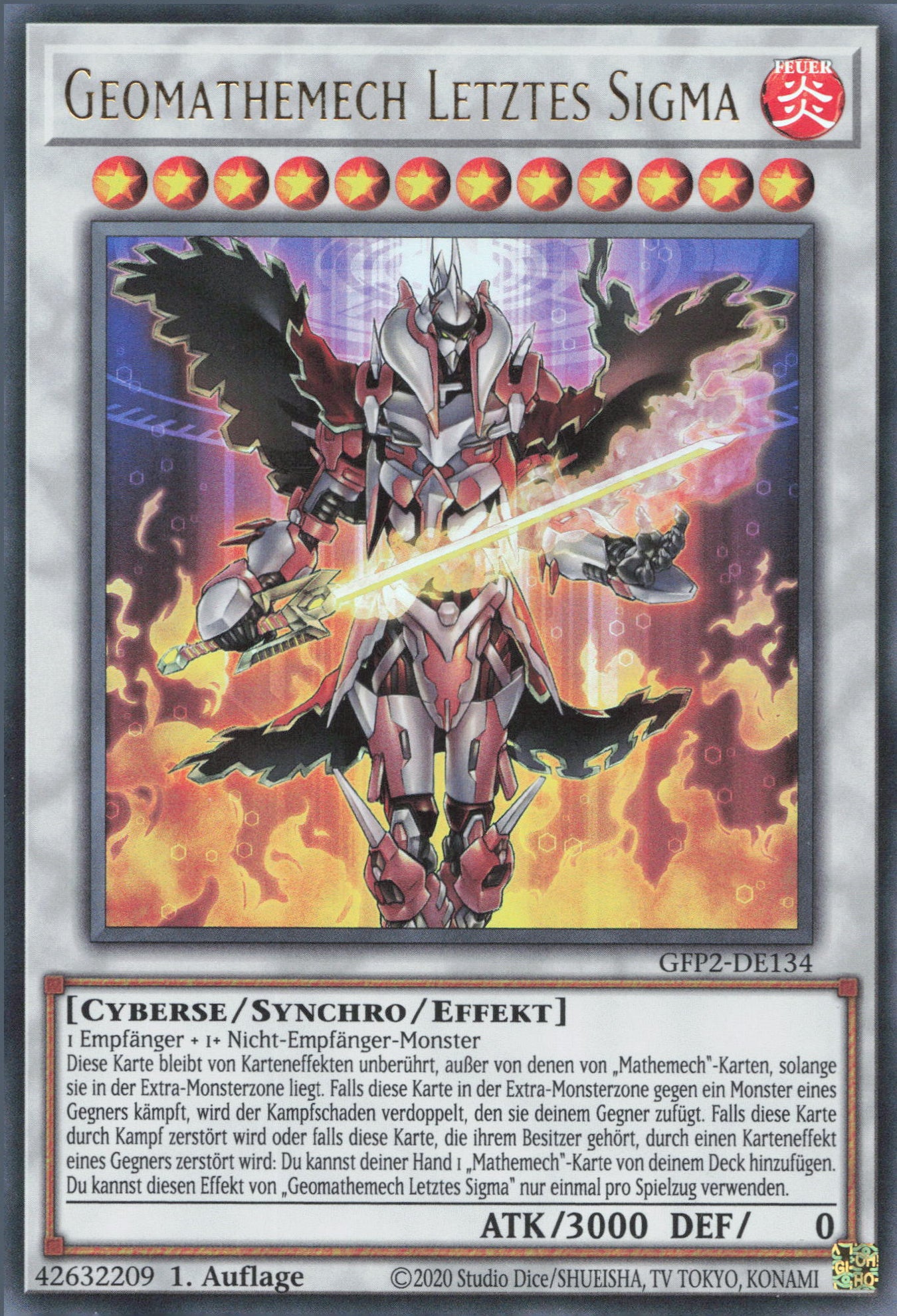 Yu-Gi-Oh! Geomathemech Letztes Sigma