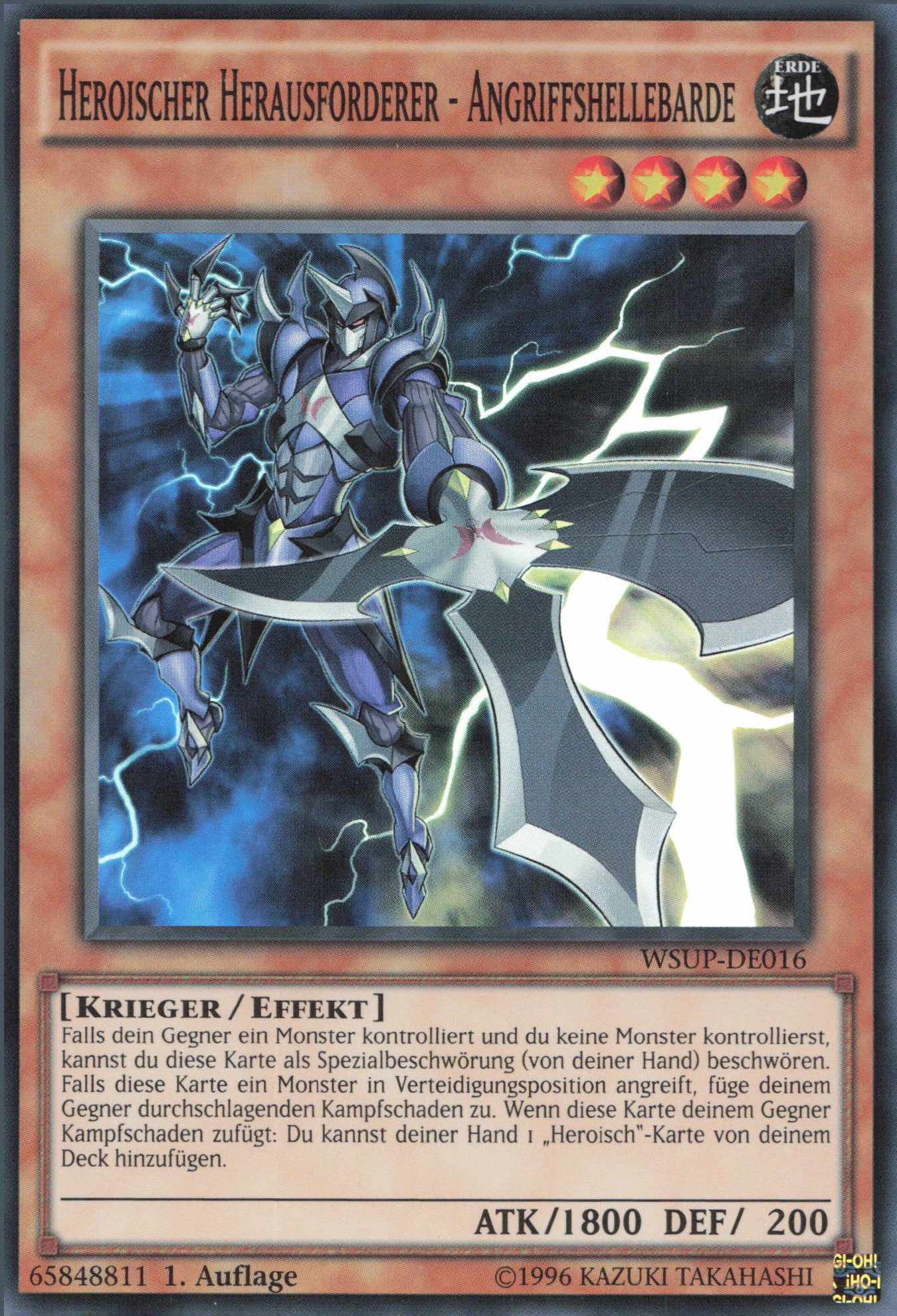 Yu-Gi-Oh! Heroischer Herausforderer - Angriffshellebarde