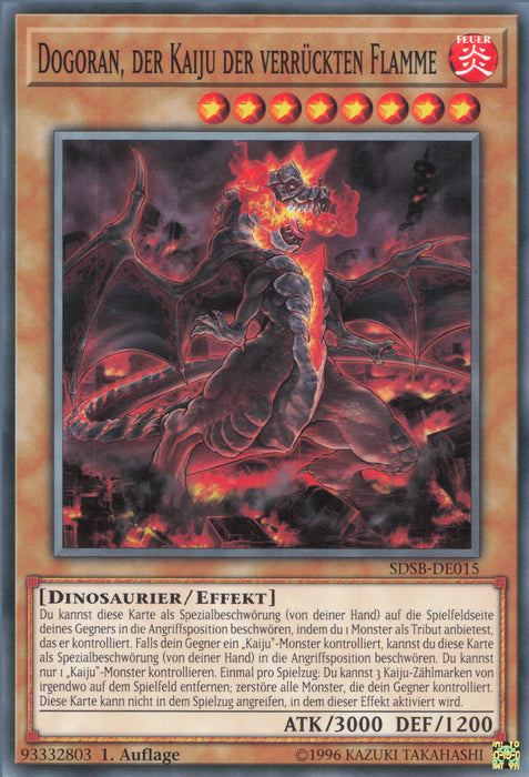 Dogoran, der Kaiju der verrückten Flamme SDSB-DE015 Common