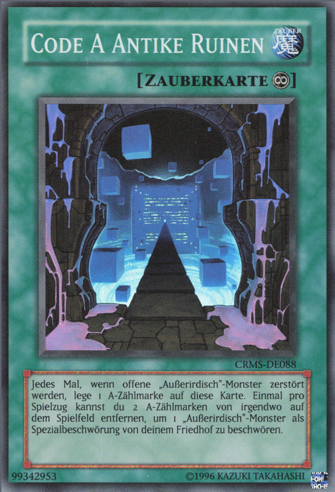 Code A Antike Ruinen CRMS-DE088 Super Rare