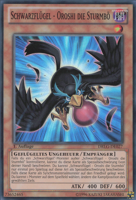 Schwarzflügel - Oroshi die Sturmbö DRLG-DE027 Super Rare