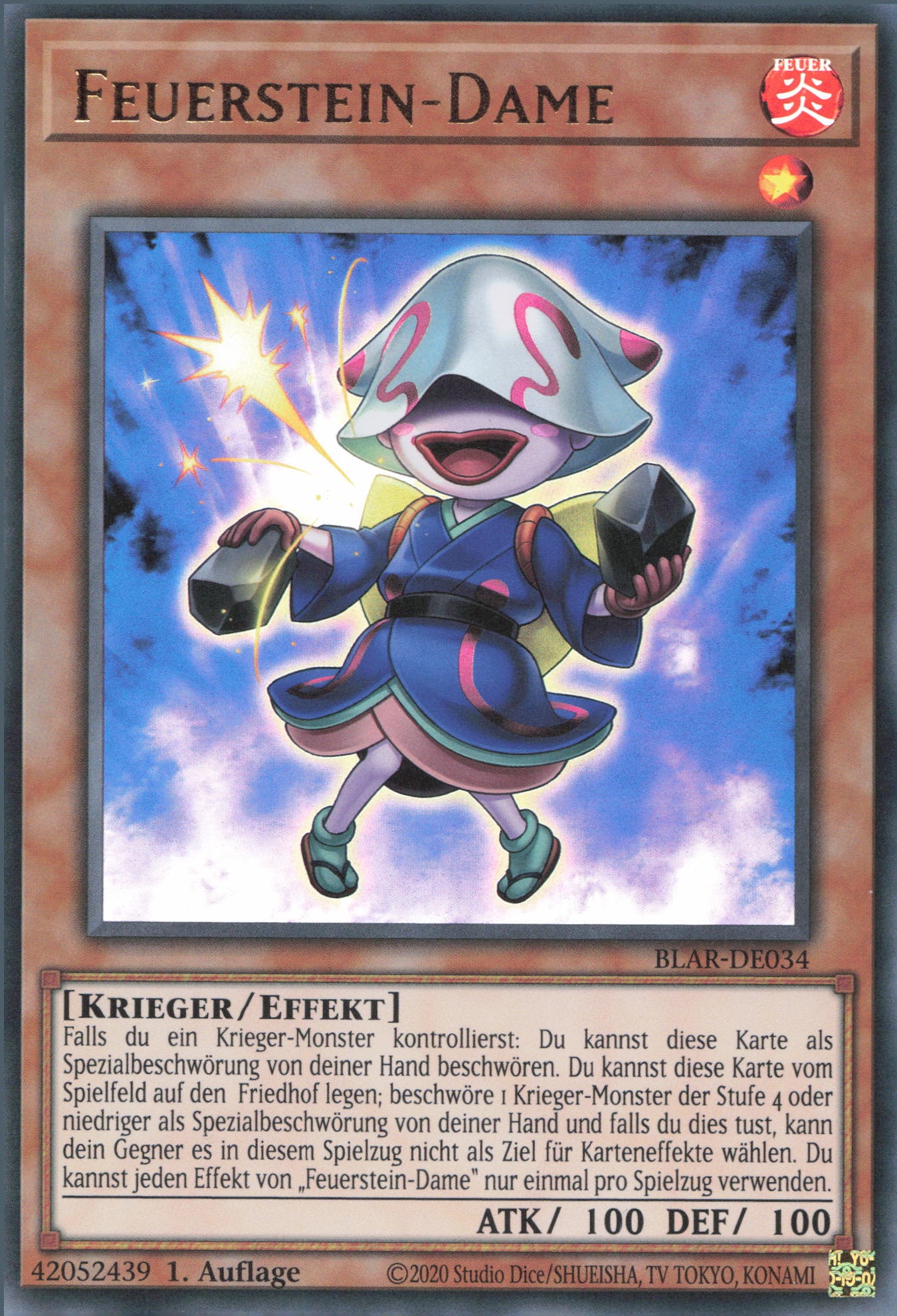 Yu-Gi-Oh! Feuerstein-Dame