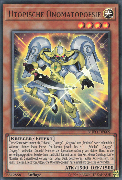 Utopic Onomatopoeia DUPO-DE009 Ultra Rare
