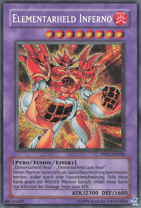 Elementar-HELD Inferno PP02-DE010 Secret Rare