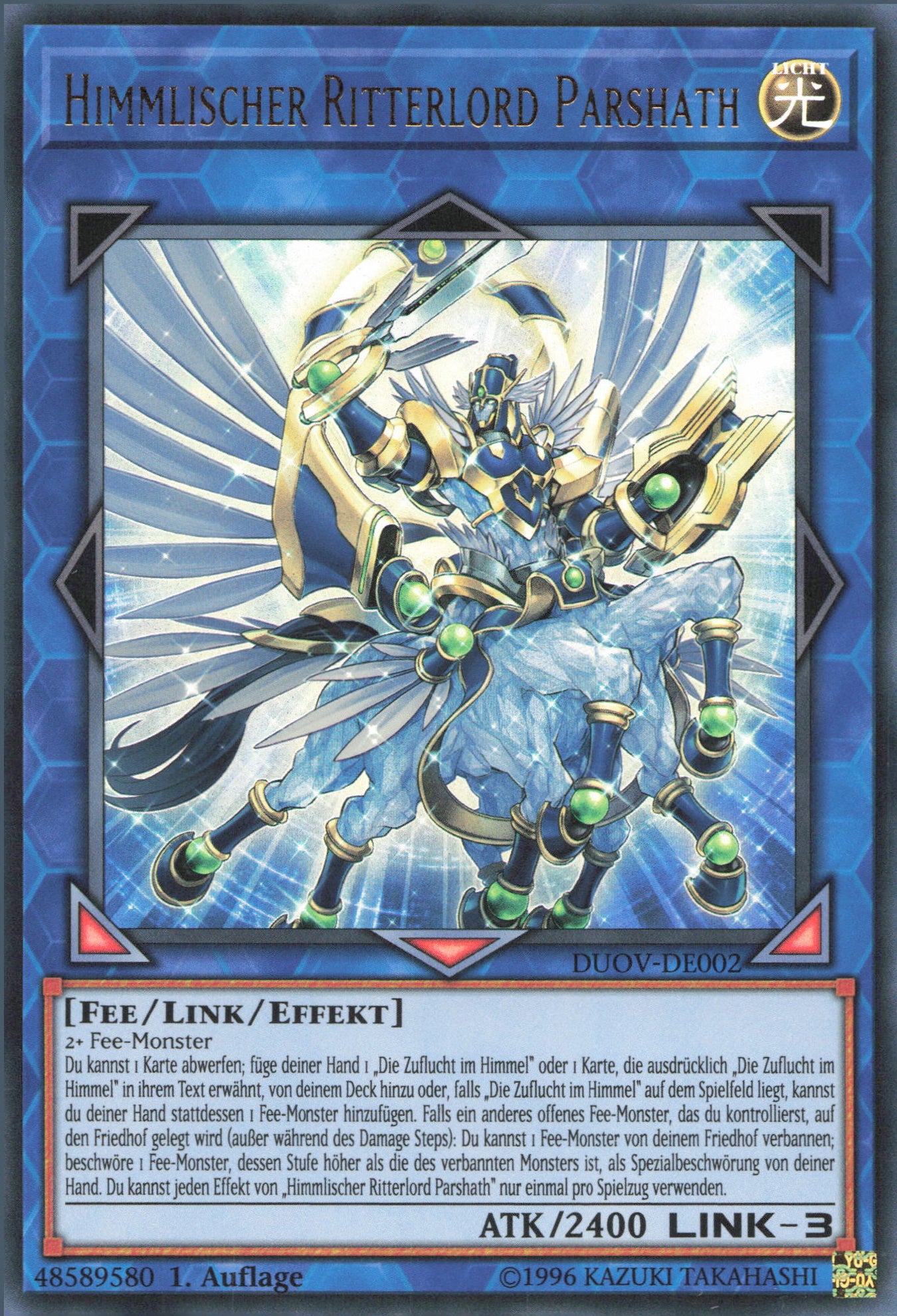 Yu-Gi-Oh! Himmlischer Ritterlord Parshath