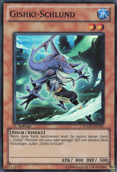 Gishki-Schlund HA05-DE031 Super Rare