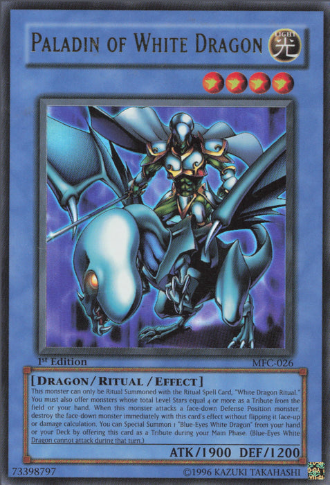 Paladin des Weißen Drachen MFC-DE026 Ultra Rare