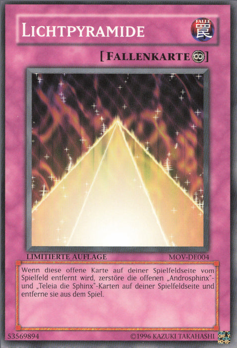 Lichtpyramide MOV-DE004 Common