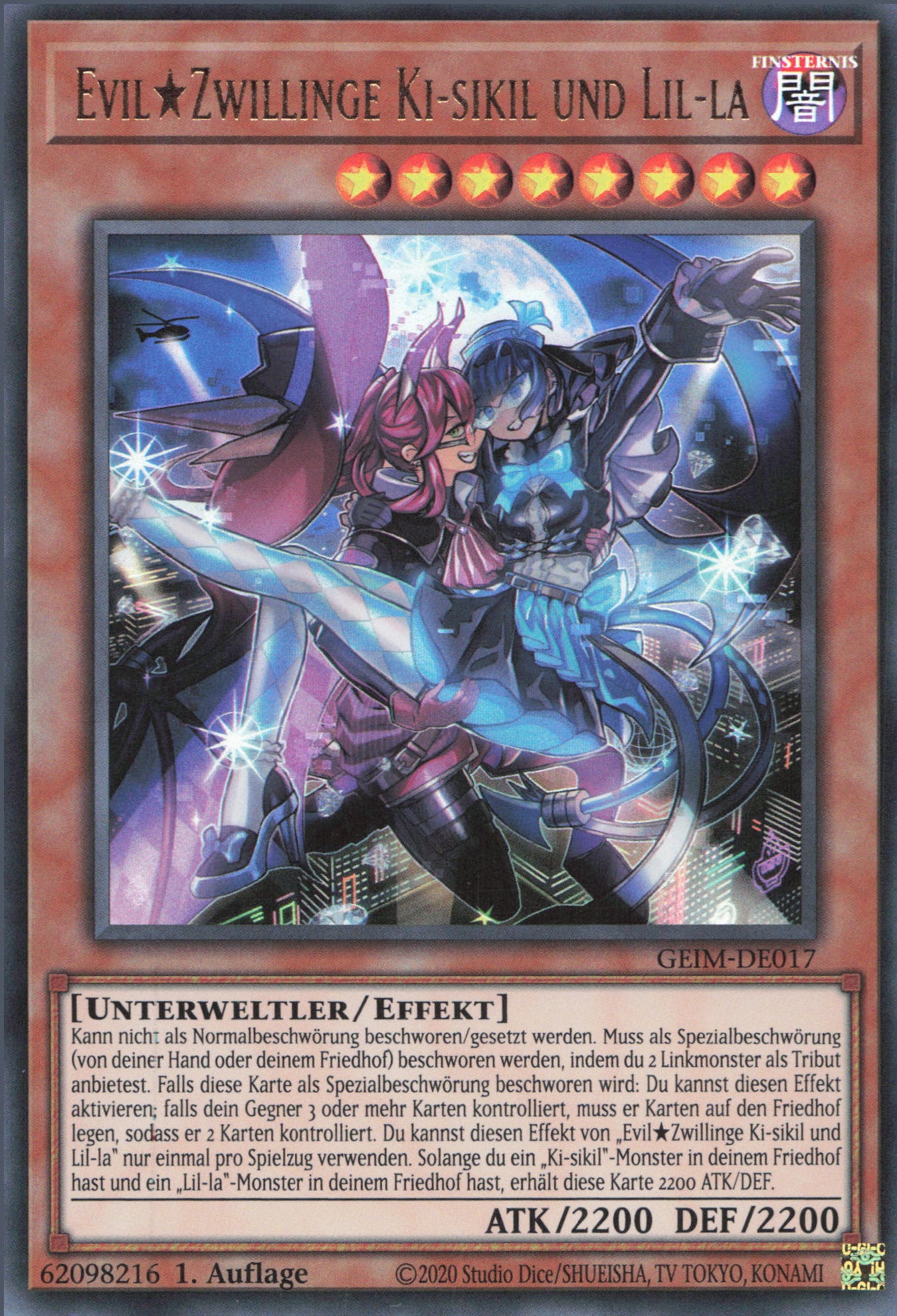 Yu-Gi-Oh! EvilTwins Ki-sikil & Lil-la (V.1)
