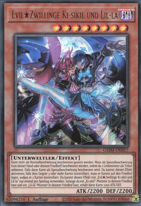 EvilTwins Ki-sikil & Lil-la (V.1) GEIM-DE017 Ultra Rare