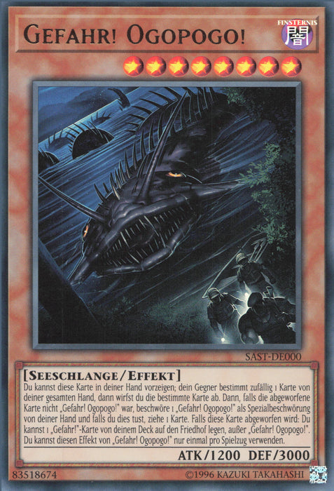 Gefahr! Ogopogo! SAST-DE000 Ultra Rare