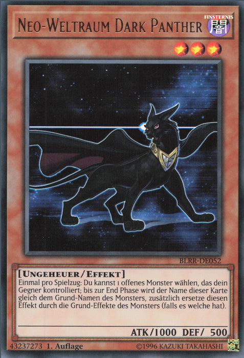 Neo-Weltraum Dark Panther BLRR-DE052 Ultra Rare
