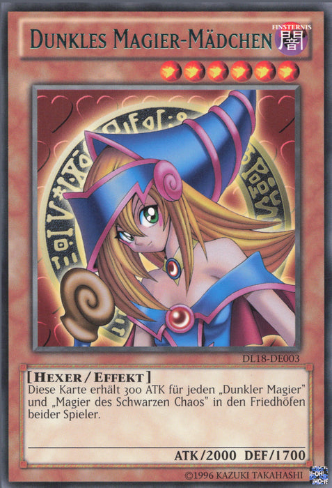 Dunkles Magier-Mädchen (V.2) DL18-DE003 Rare
