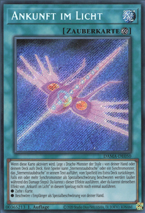 Ankunft im Licht DAMA-DE050 Secret Rare