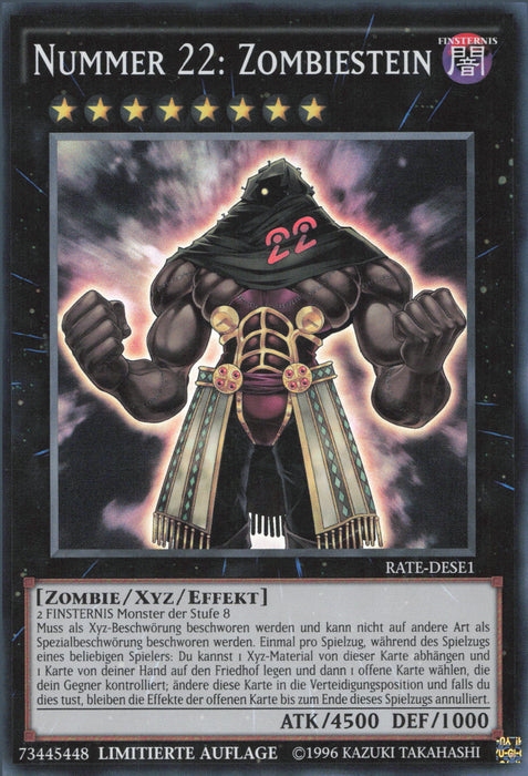 Nummer 22: Zombiestein RATE-DESE1 Super Rare