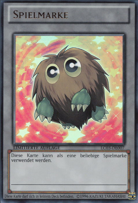 Orange Kuriboh Spielstein LC03-DE007 Token