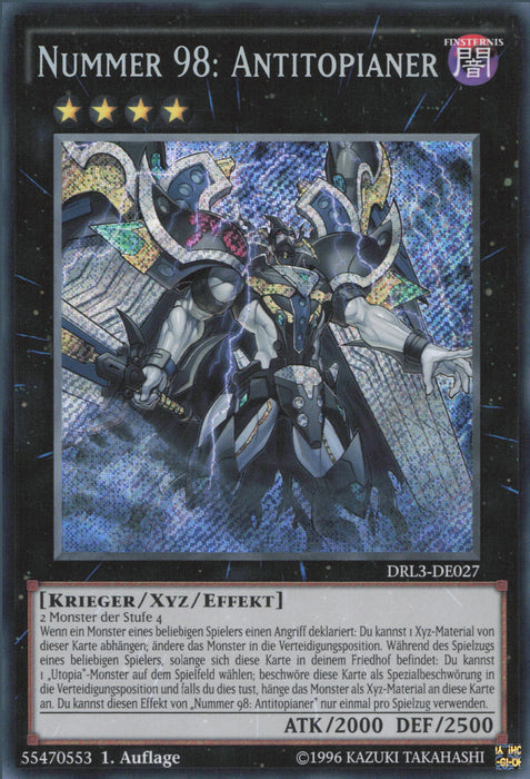 Nummer 98: Antitopianer DRL3-DE027 Secret Rare