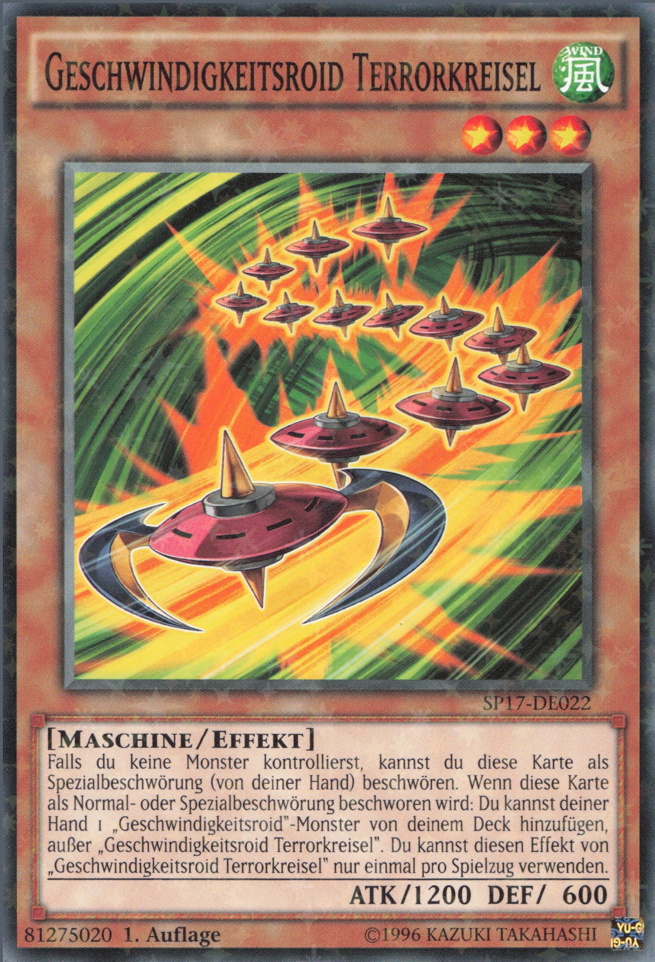 Yu-Gi-Oh! Geschwindigkeitsroid Terrorkreisel (V.2)