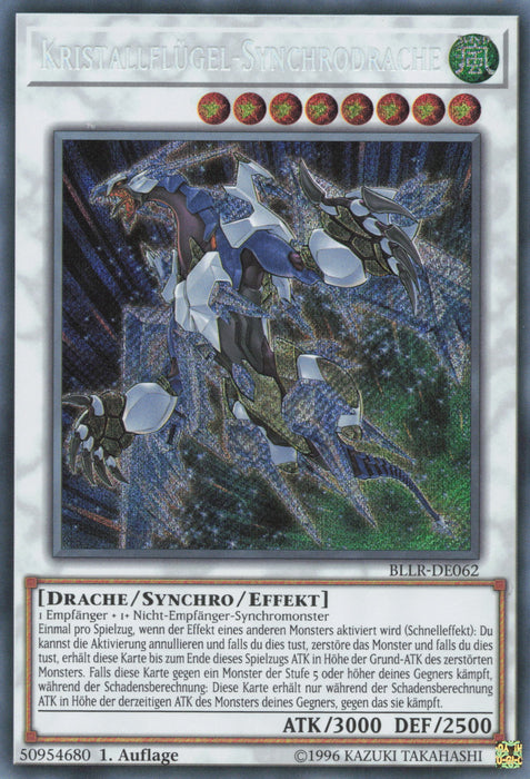 Kristallflügel-Synchrodrache BLLR-DE062 Secret Rare