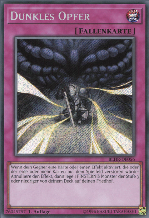 Dunkles Opfer BLHR-DE056 Secret Rare