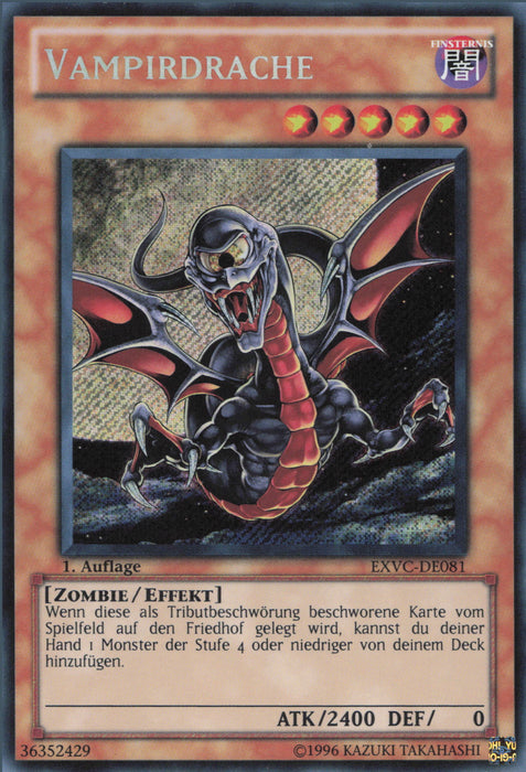 Vampirdrache EXVC-DE081 Secret Rare