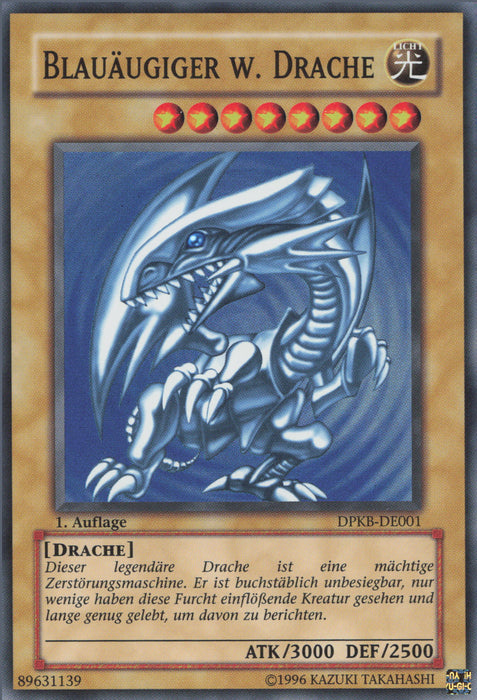 Blauäugiger w. Drache DPKB-DE001 Super Rare