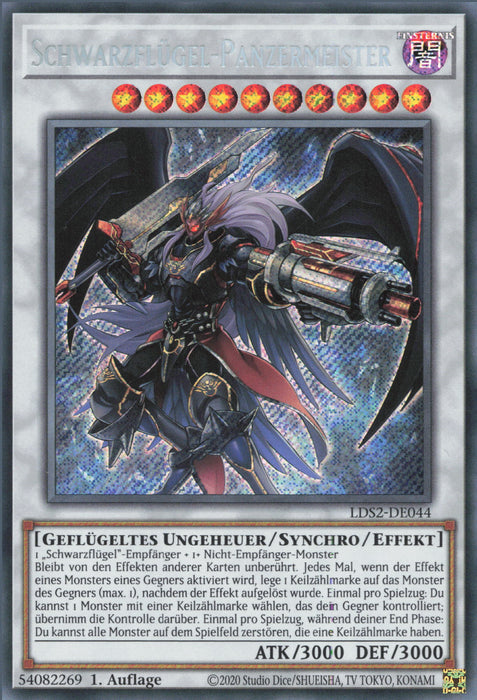 Schwarzflügel-Panzermeister LDS2-DE044 Secret Rare