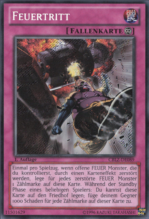Feuertritt CBLZ-DE089 Secret Rare