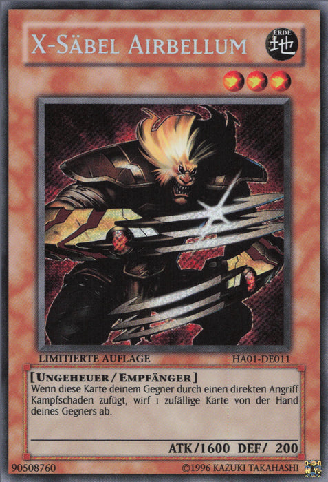 X-Säbel Airbellum HA01-DE011 Secret Rare