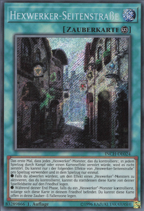 Hexwerker-Seitenstraße INCH-DE024 Secret Rare