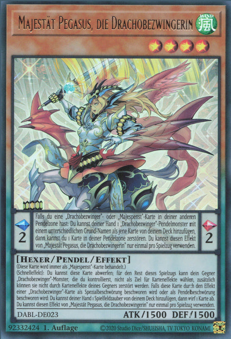 Majestät Pegasus, die Drachobezwingerin DABL-DE023 Ultra Rare
