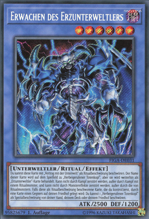 Erwachen des Erzunterweltlers FIGA-DE031 Secret Rare