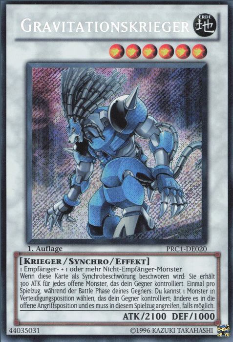 Gravitationskrieger PRC1-DE020 Secret Rare