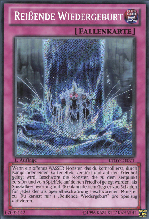 Reißende Wiedergeburt LTGY-DE071 Secret Rare