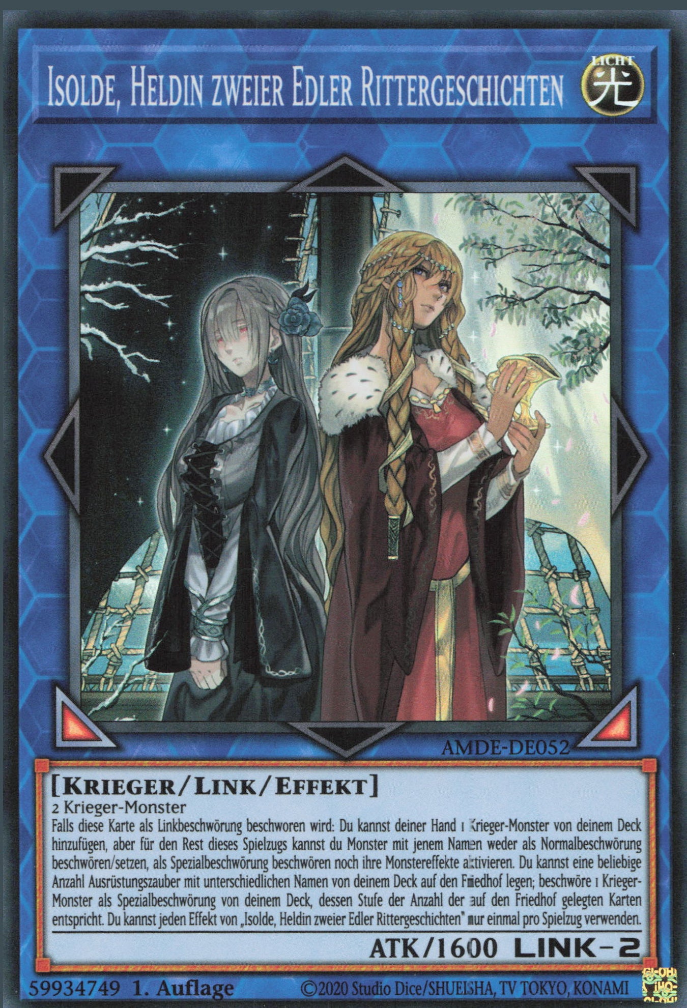 Yu-Gi-Oh! Isolde, Heldin zweier Edler Rittergeschichten