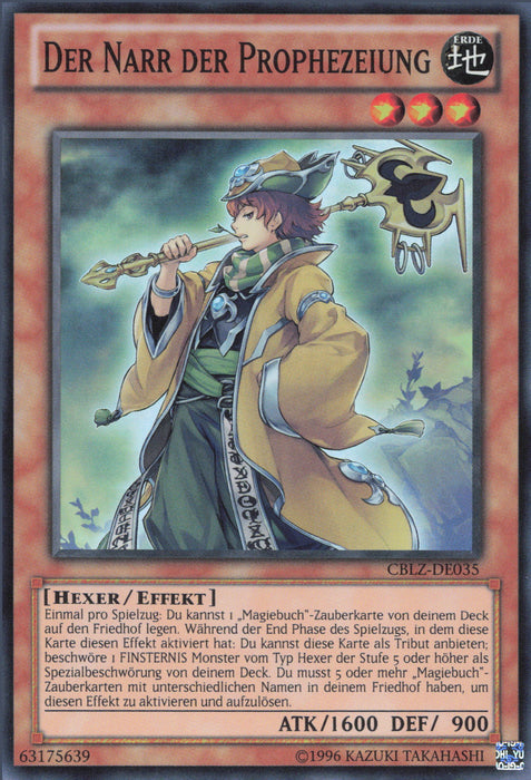 Der Narr der Prophezeiung CBLZ-DE035 Super Rare