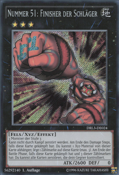 Nummer 51: Finisher der Schläger DRL3-DE024 Secret Rare