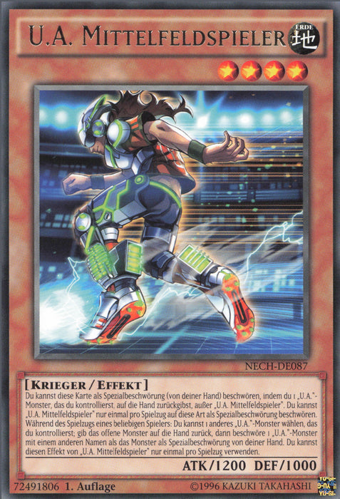 U.A. Mittelfeldspieler NECH-DE087 Rare