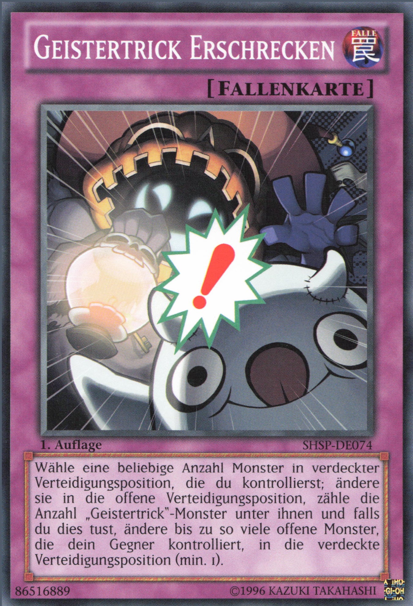 Yu-Gi-Oh! Geistertrick Erschrecken