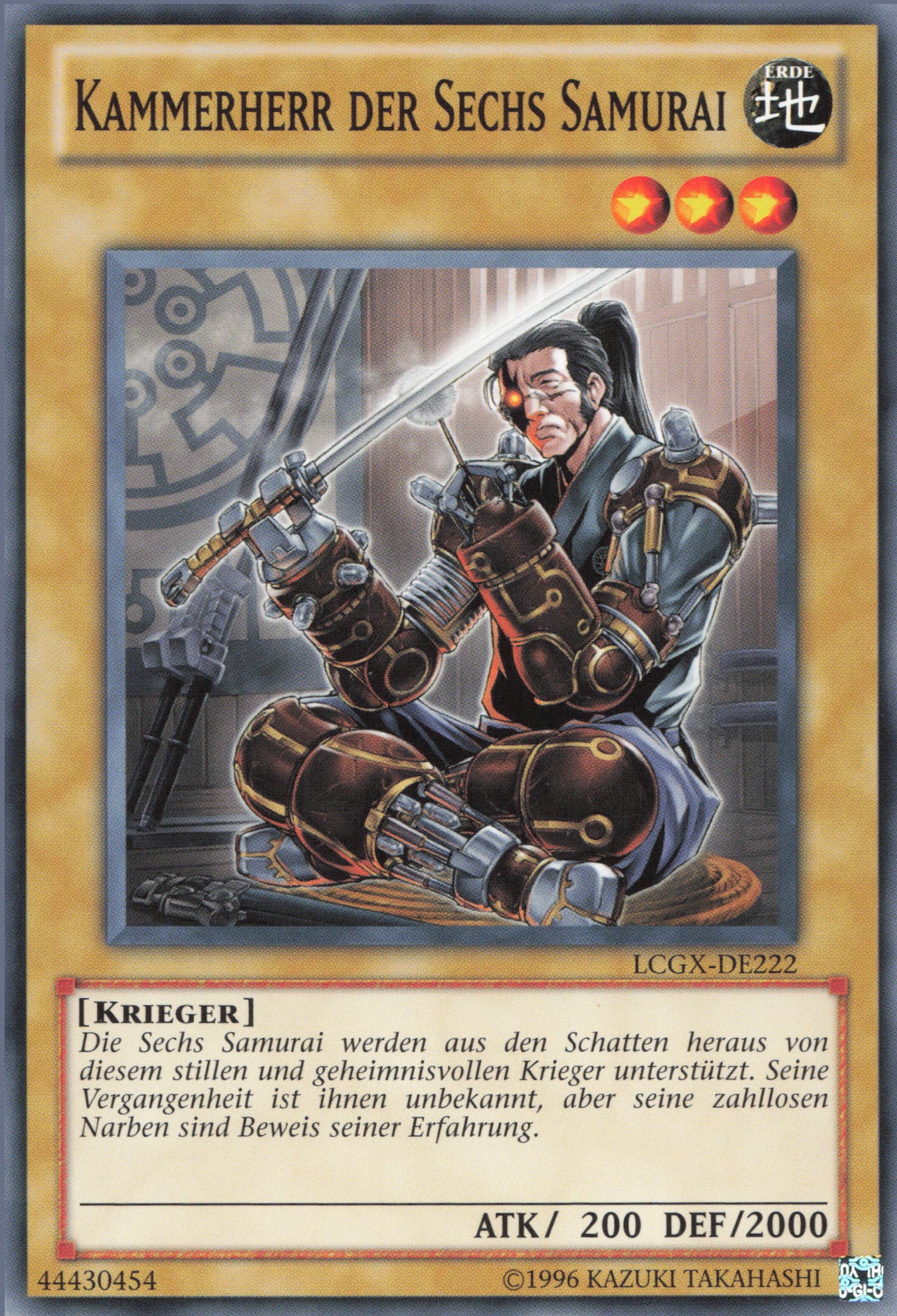 Yu-Gi-Oh! Kammerherr der Sechs Samurai