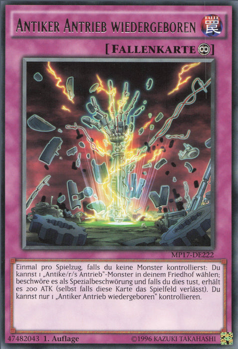 Antiker Antrieb wiedergeboren MP17-DE222 Rare