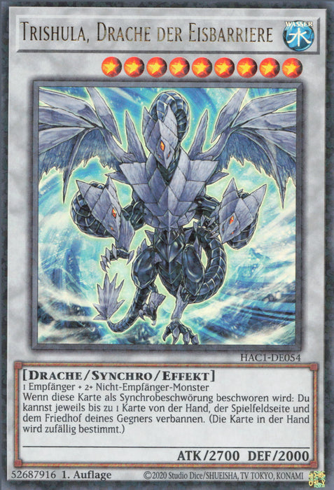 Trishula, Drache der Eisbarriere HAC1-DE054 Ultra Parallel Rare