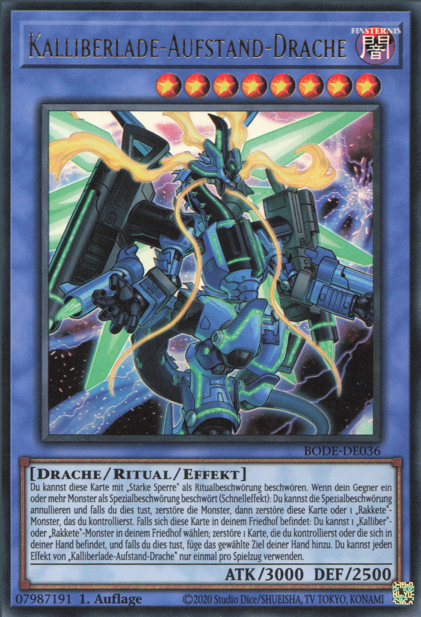Yu-Gi-Oh! Kalliberlade-Aufstand-Drache
