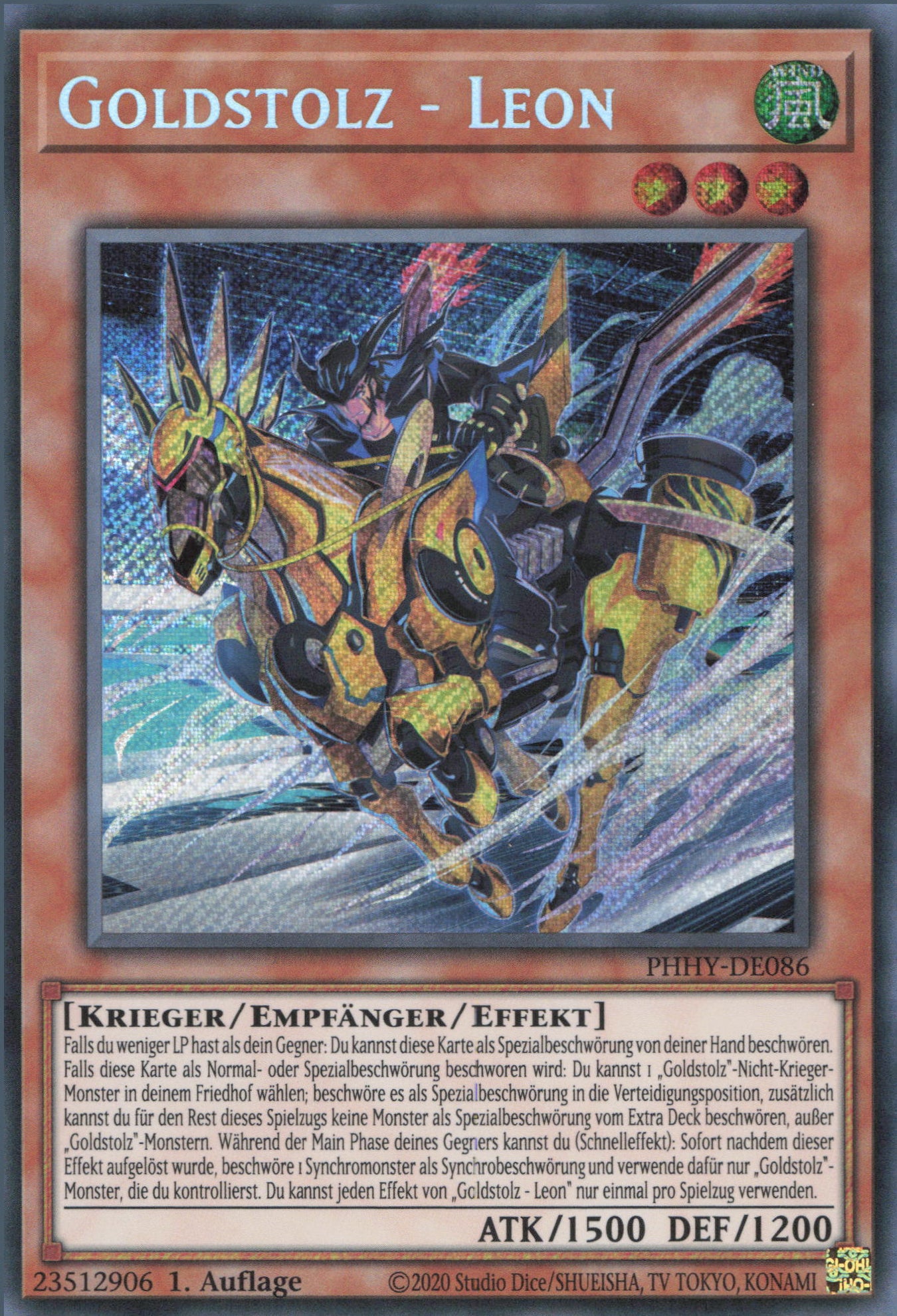Yu-Gi-Oh! Goldstolz - Leon (V.1)
