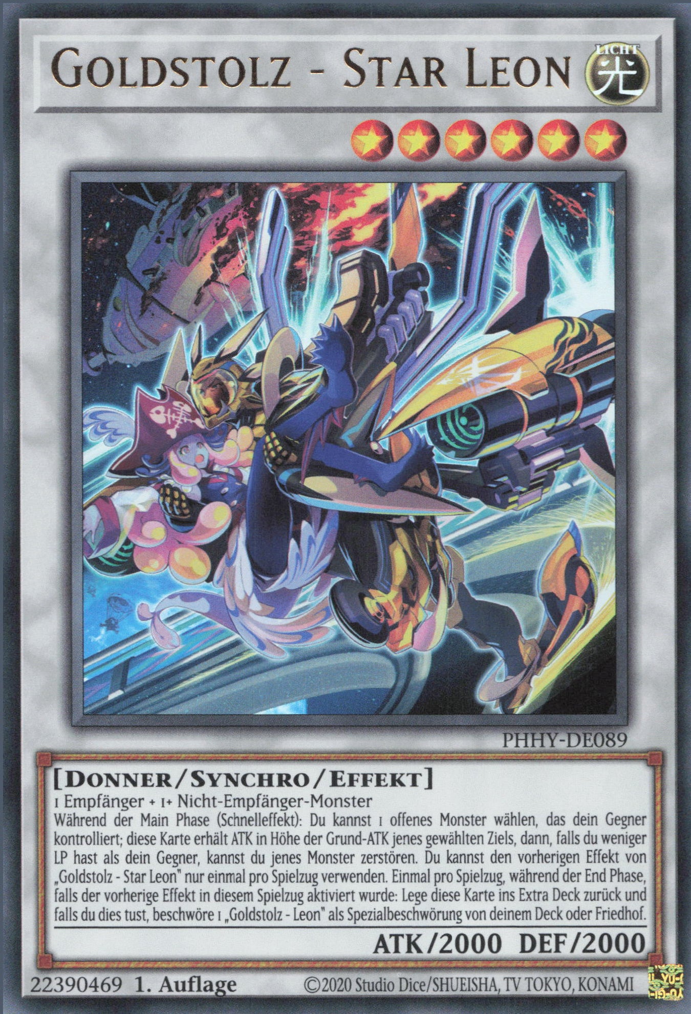 Yu-Gi-Oh! Goldstolz - Star Leon