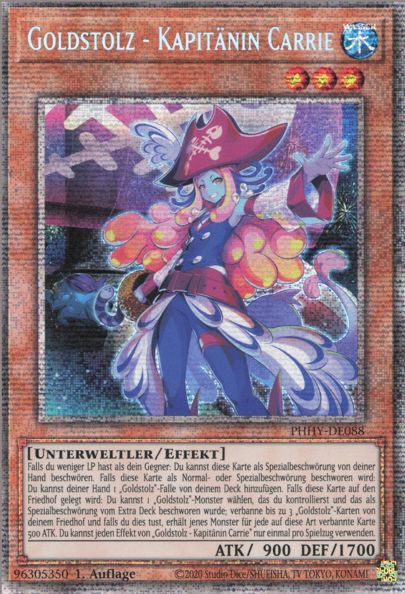Yu-Gi-Oh! Goldstolz - Kapitänin Carrie (V.2)