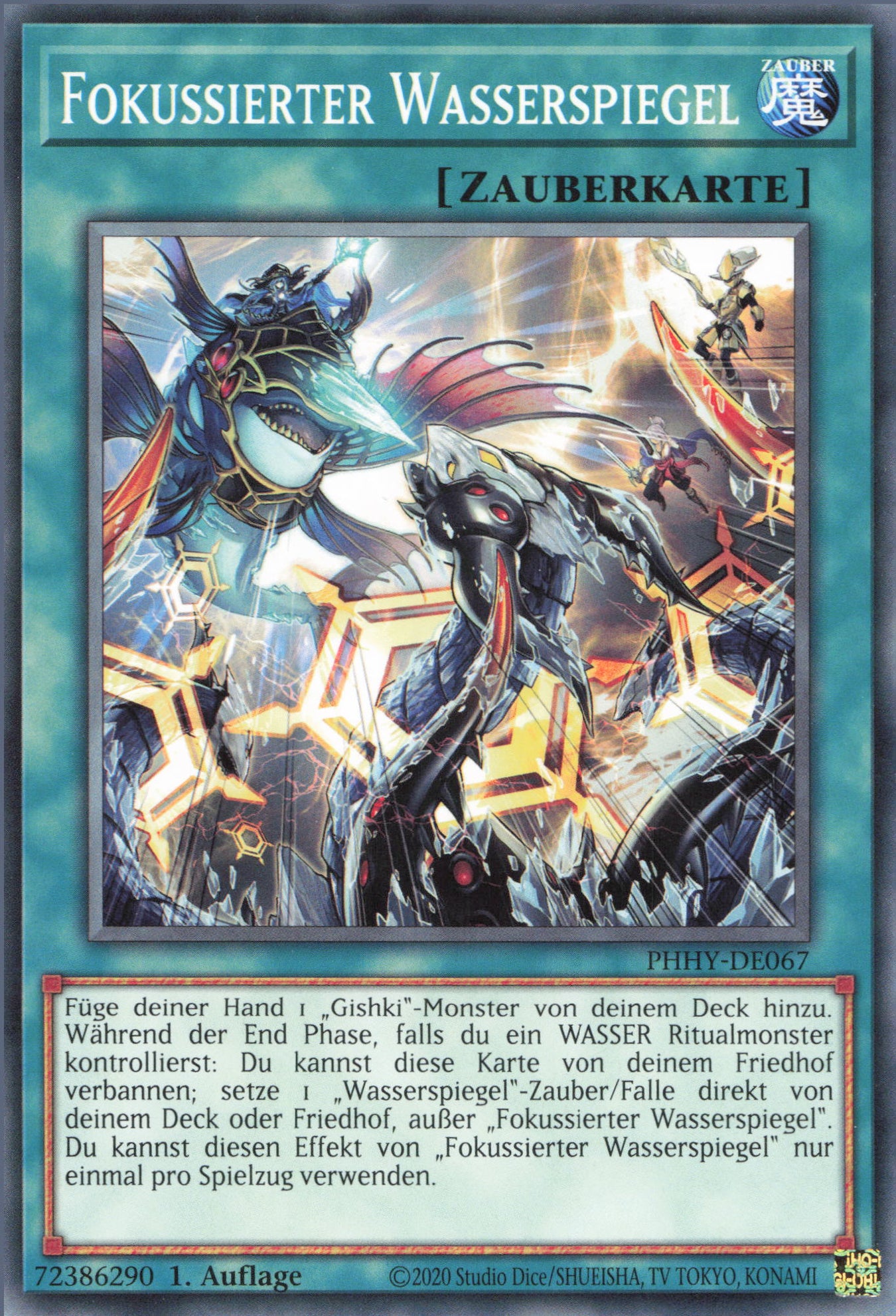 Yu-Gi-Oh! Fokussierter Wasserspiegel