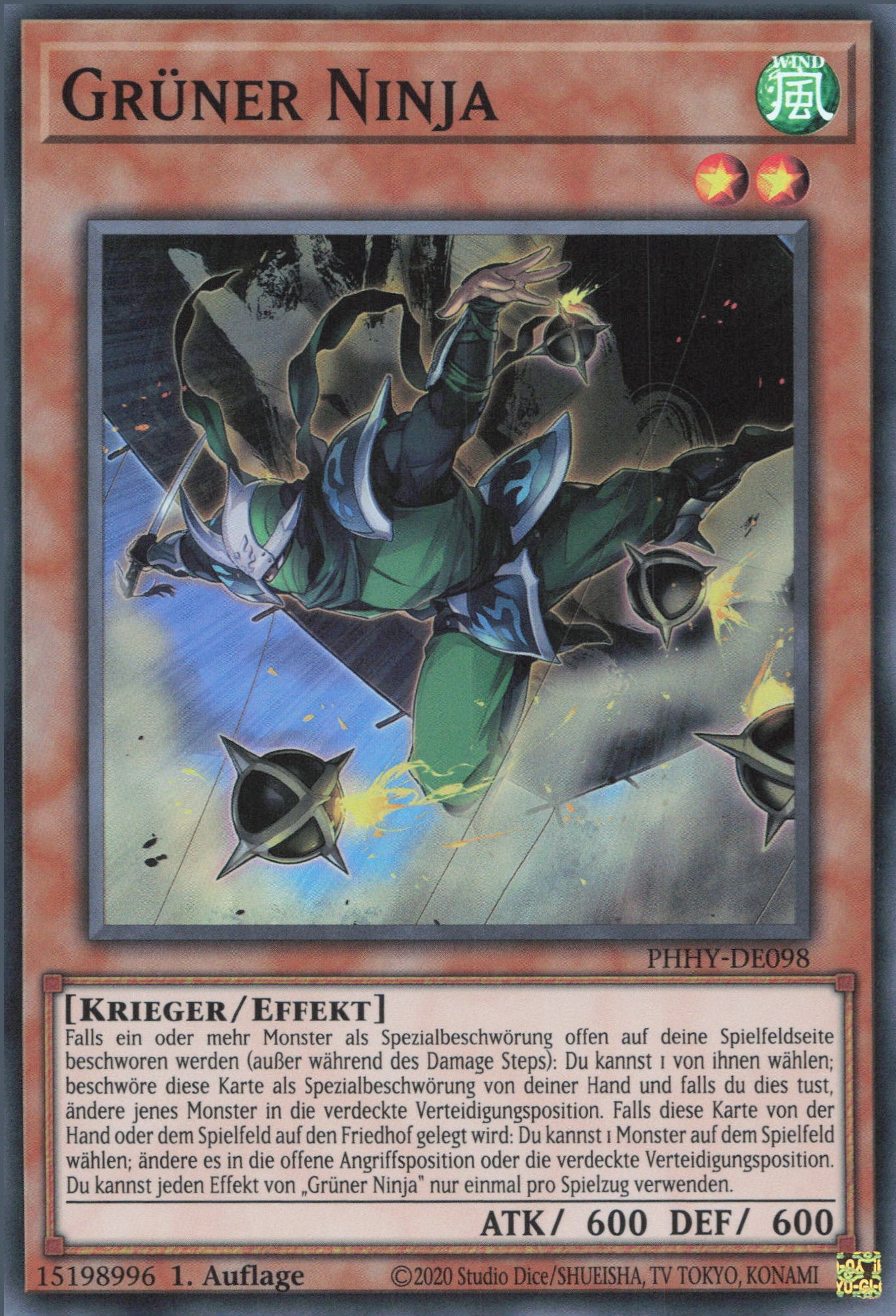 Yu-Gi-Oh! Grüner Ninja