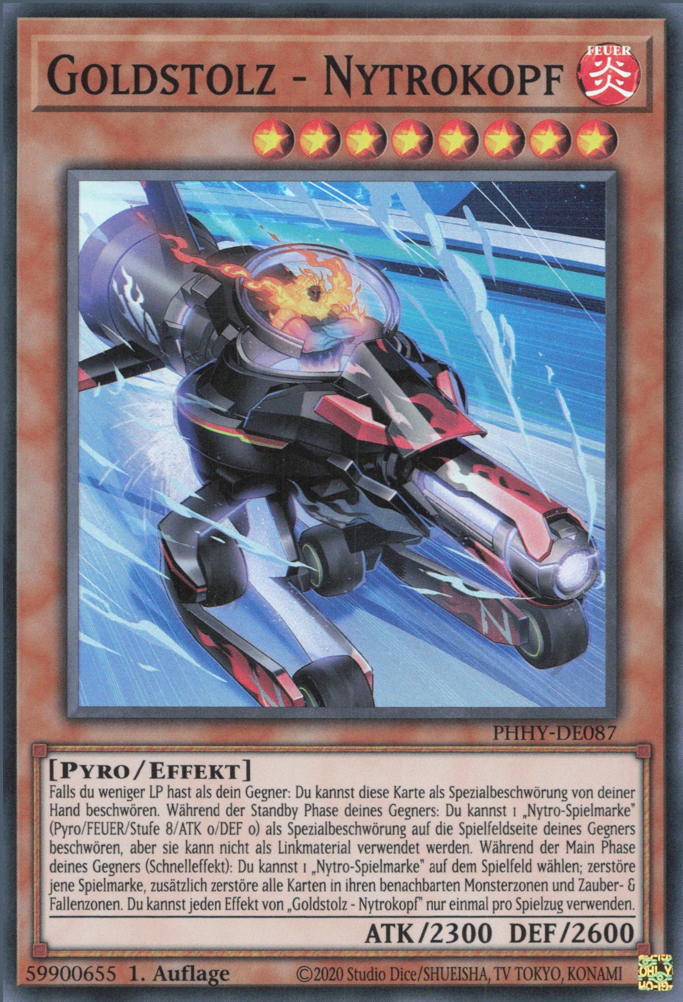 Yu-Gi-Oh! Goldstolz - Nytrokopf